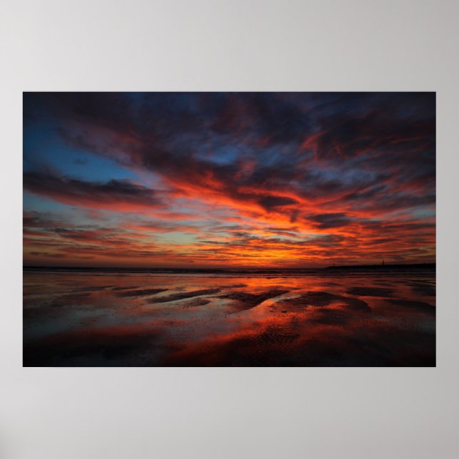 Affiche Couchers de soleil infinis (Devant)