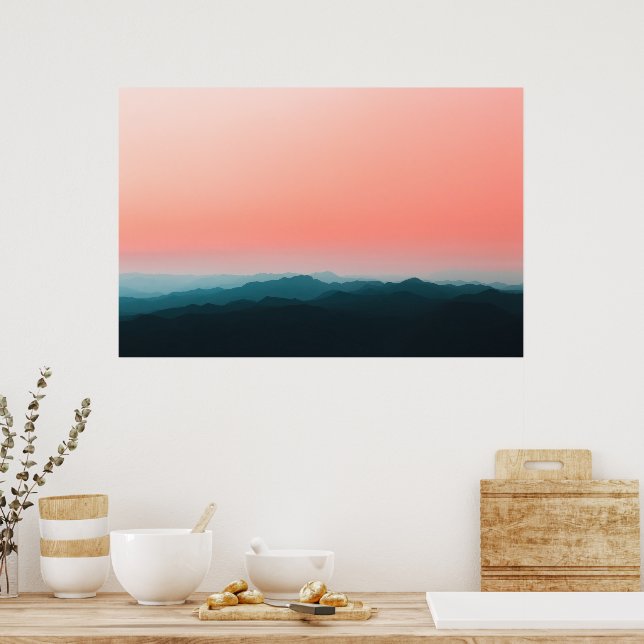 Affiche Couches tôt le matin (Cuisine)