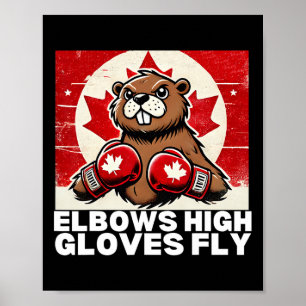 Affiche Coudes Haut Canada Taxes canadiennes Beaver B