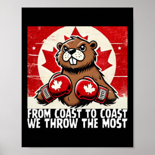 Affiche Coudes Haut Canada Taxes canadiennes Beaver B