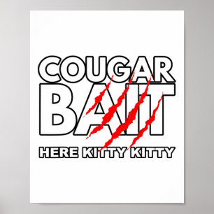 Affiche Cougar It Fun Costume Halloween Vieille Femme Salo
