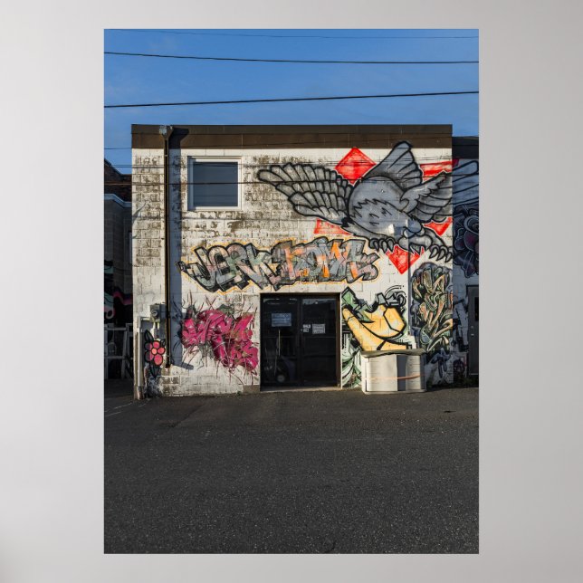 Affiche Couleur Cooke St Graffiti Version No 1 (Devant)