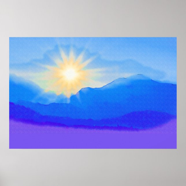 Affiche Couleur d'eau (Devant)