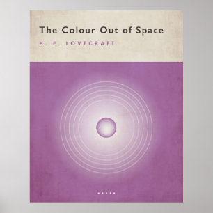 Affiche Couleur hors de l'espace HP Lovecraft