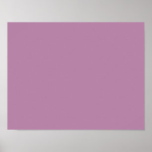 Affiche couleur mauve