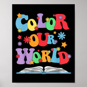 Affiche Couleur Notre Monde Lecture Été 2025 Créativité En