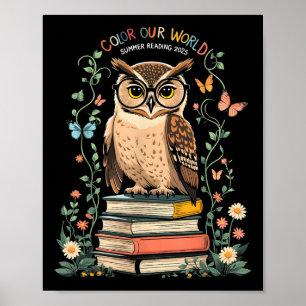 Affiche Couleur Notre Programme Mondial de Lecture Été 202