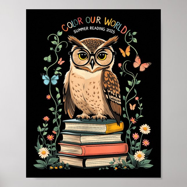 Affiche Couleur Notre Programme Mondial de Lecture Été 202 (Devant)