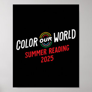Affiche Couleur Notre Programme Mondial de Lecture Été 202