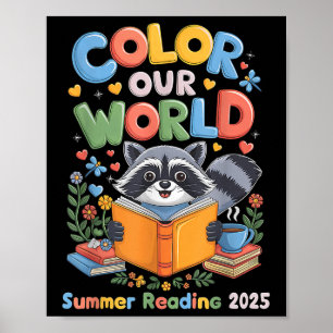 Affiche Couleur Notre Programme Mondial de Lecture Été 202