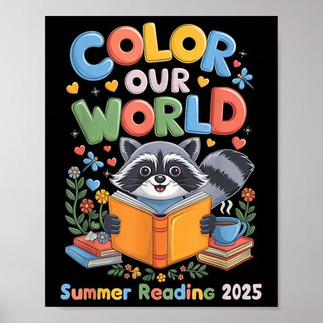 Affiche Couleur Notre Programme Mondial de Lecture Été 202 (Devant)