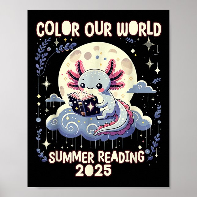 Affiche Couleur Notre Programme Mondial de Lecture Été 202 (Devant)