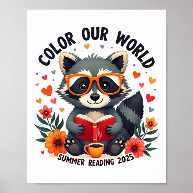 Affiche Couleur Notre Programme Mondial de Lecture Été 202 (Devant)