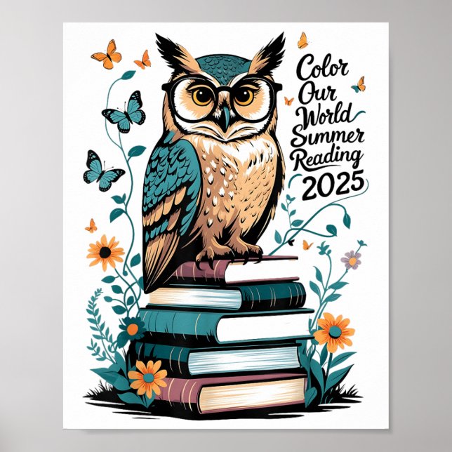 Affiche Couleur Notre Programme Mondial de Lecture Été 202 (Devant)
