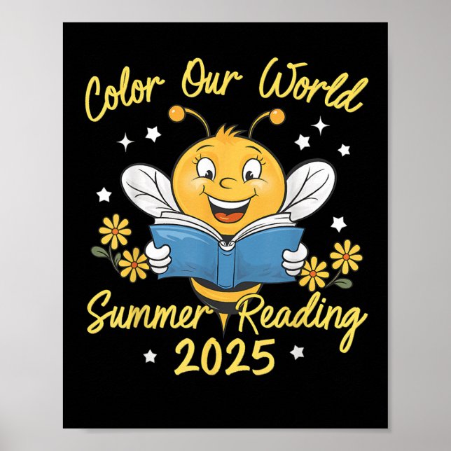 Affiche Couleur Notre Programme Mondial de Lecture Été 202 (Devant)