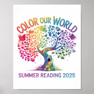 Affiche Couleur Notre Programme Mondial de Lecture Été 202