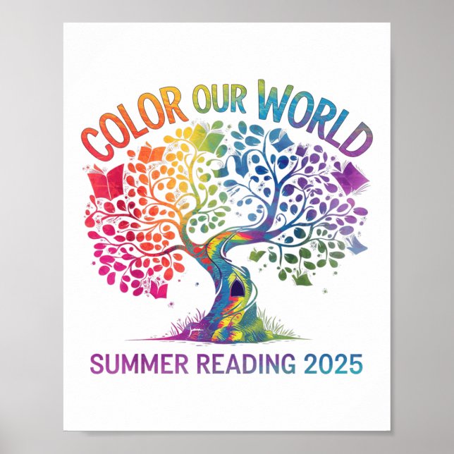 Affiche Couleur Notre Programme Mondial de Lecture Été 202 (Devant)