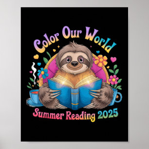Affiche Couleur Notre Programme Mondial de Lecture Été 202