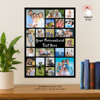 Couleur personnalisée moderne 21 Photo Collage pho