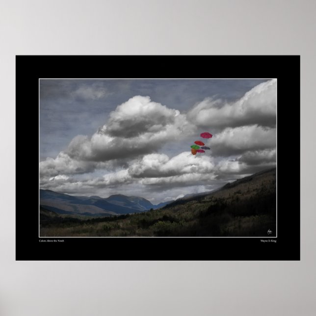 Affiche Couleurs au-dessus de l'encoche (Devant)