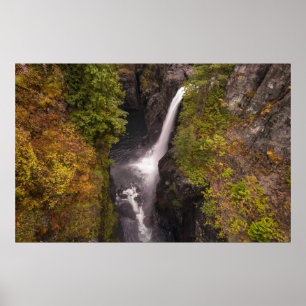 Affiche Couleurs Automnes À Elk Falls