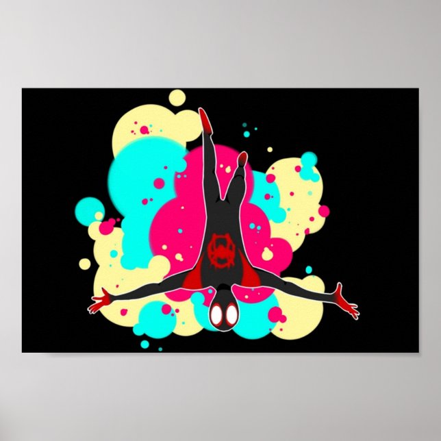 Affiche Couleurs comiques Miles Morales (Devant)