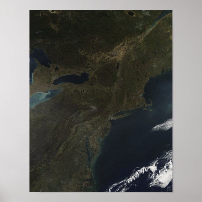 Affiche Couleurs d'automne dans l'est des États-Unis (Devant)