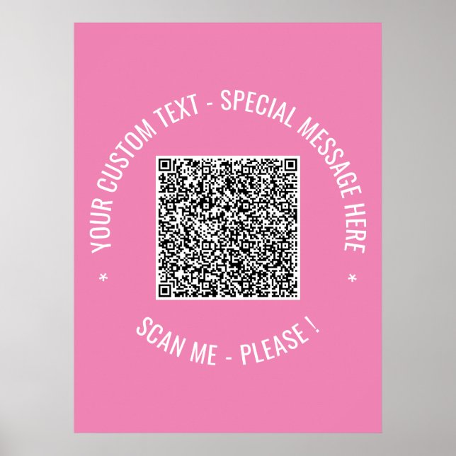 Affiche Couleurs de texte personnalisées pour les informat (Devant)