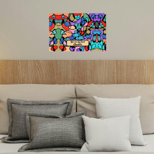 AFFICHE COULEURS D'EAU NUMÉRIQUE NEUROGRAPHIQUE