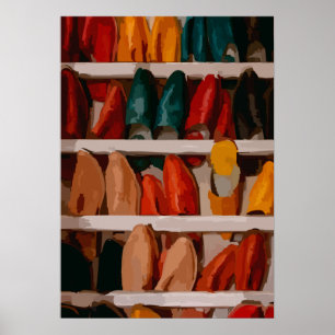 Affiche Couleurs du Maroc