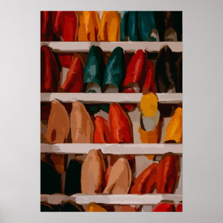 Affiche Couleurs du Maroc
