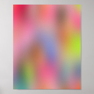 Affiche Couleurs florissantes 08 Aura Gradient