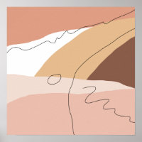 Couleurs vives géométriques minimes et abstraites