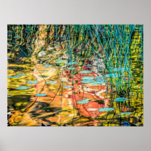 Affiche Council Lake in Hiawatha National Forest, Michigan