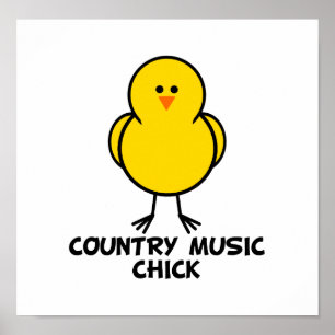 Affiche Country Music Chick