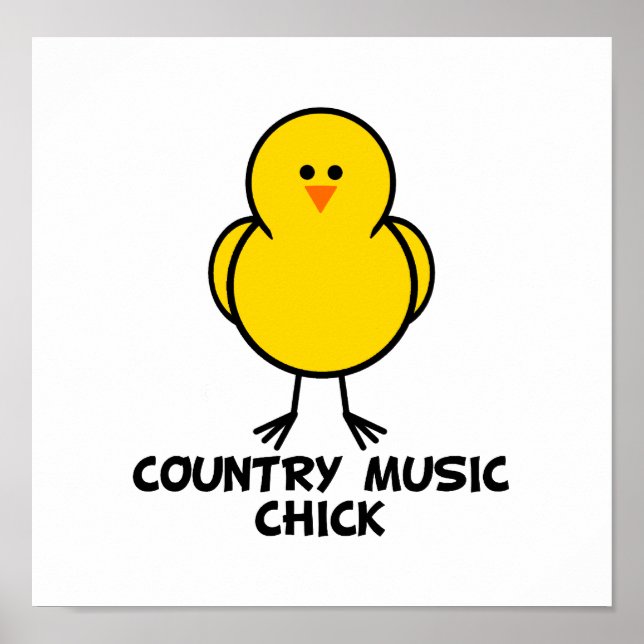 Affiche Country Music Chick (Devant)