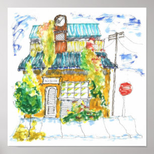 Affiche Country Tea House