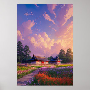 Affiche Countryside japonais
