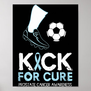 Affiche Coup de pied pour le design de ballon de football