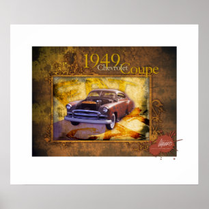 Affiche Coupé 1949 de Chevy
