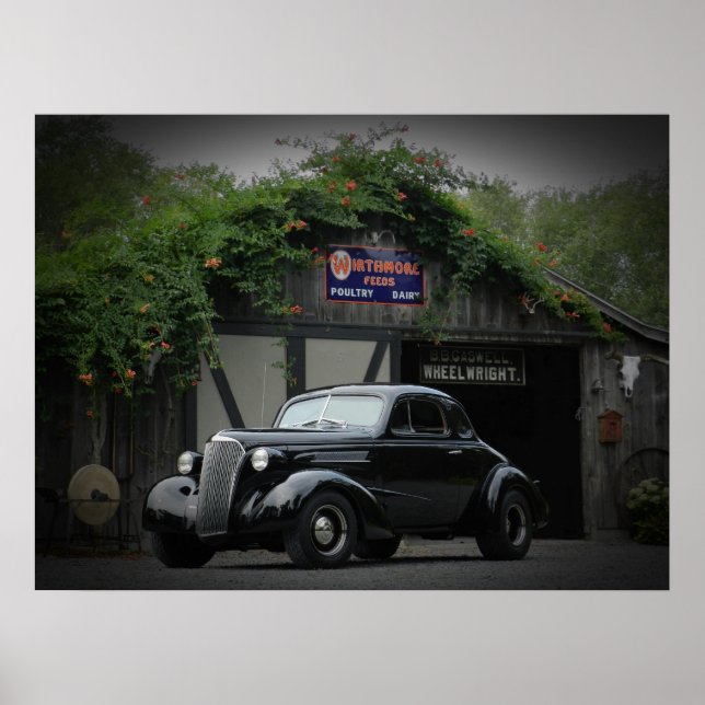 Affiche Coupe Chevy 1937 (Devant)