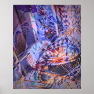 Affiche Coupe de café Abstraite
