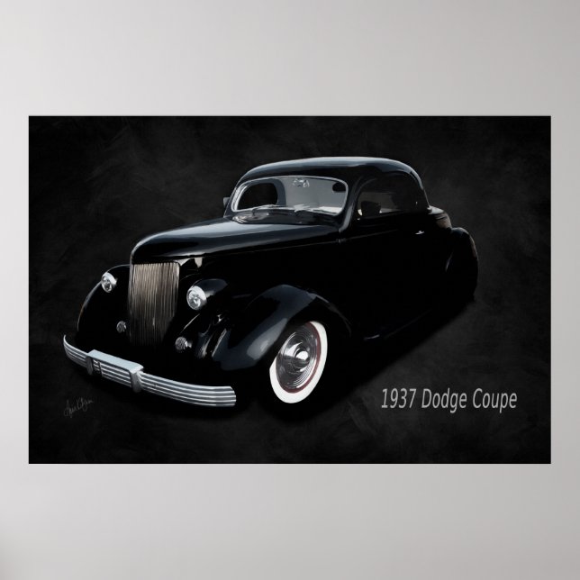 Affiche Coupe Dodge 1937 (Devant)