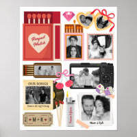 Couple Boîte d'Allumettes Photographie Collage Par