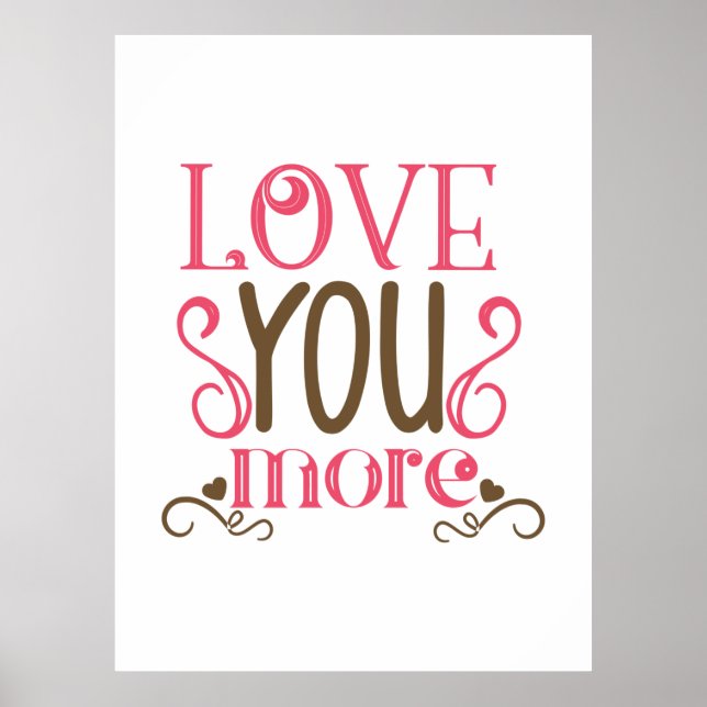 Affiche Couple Cadeau Aimez-Vous Plus (Devant)