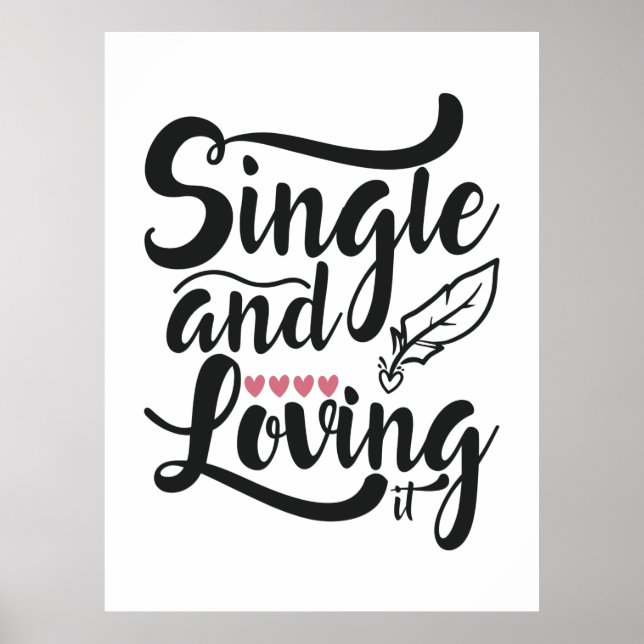 Affiche Couple Cadeau Simple Et Amoureux (Devant)