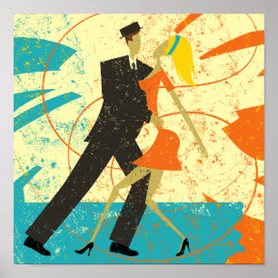 Affiche Couple Dancing
