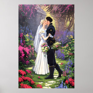 Affiche Couple dans le parc-56476