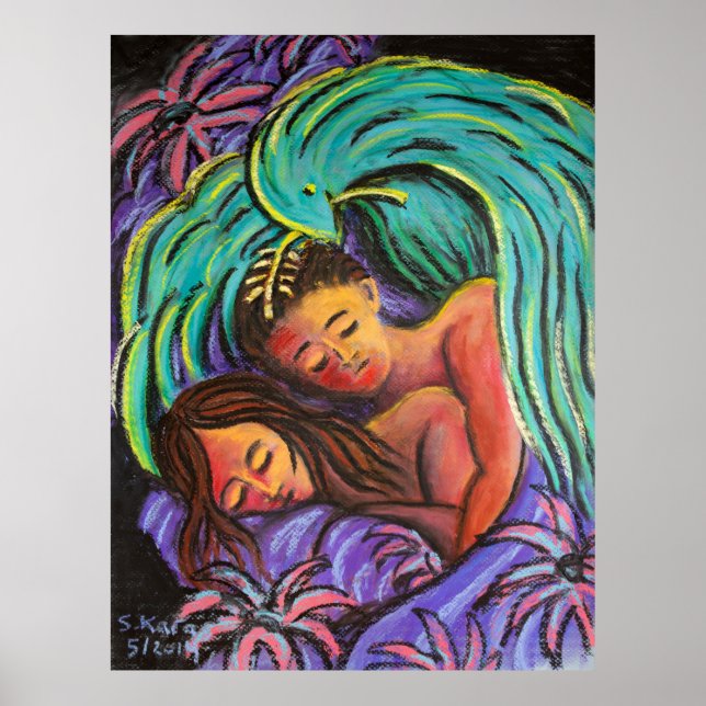 Affiche Couple de rêve paisible (Devant)