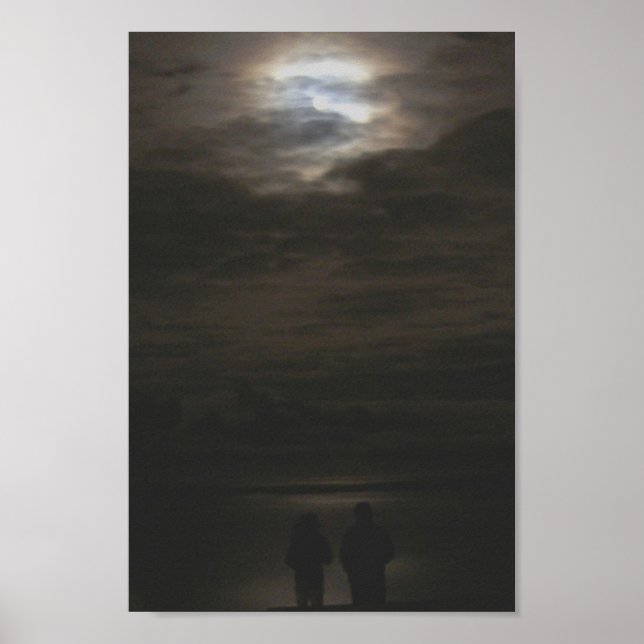 Affiche Couple Lune (Devant)